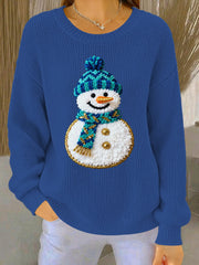 Women's Christmas Pattern Cozy Knitted Sweater