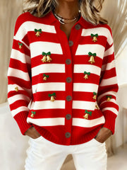 Women's Winter Christmas Art Printed CasuaL Tops