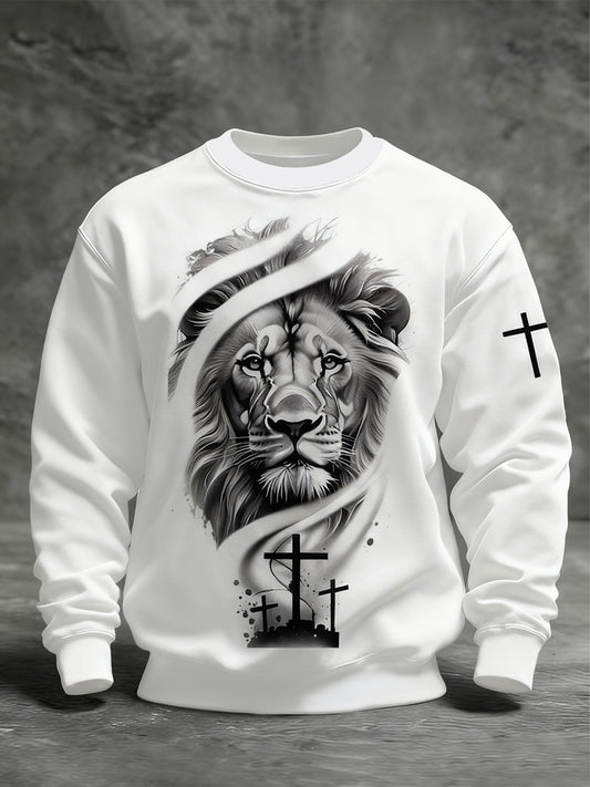 Men's Faith Crew Neck Sweatshirt